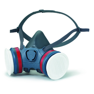 MOLDEX HALF MASK RESPIRATOR, MEDIUM