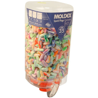 MOLDEX SPARK PLUGS DISPENSER, 500 PAIRS