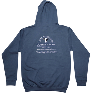 CFS Backing Irish Farms Hoodie (Air Force Blue)