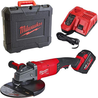 MILWAUKEE M18 FUEL™ 230MM LARGE BRAKING GRINDER WITH PADDLE SWITCH, M18 FLAG230XPDB-121C