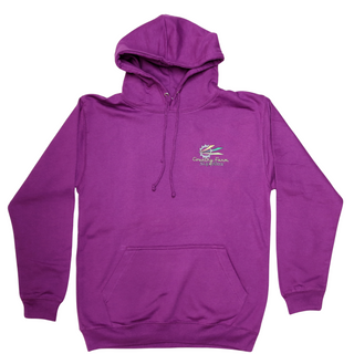 CFS Backing Irish Farmers Hoodie (Purple)