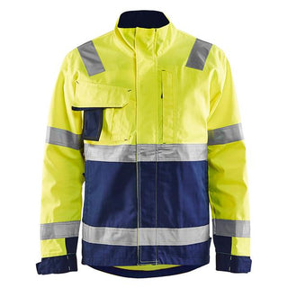BLAKLADER 40641811 High-Visibility Jacket, Yellow