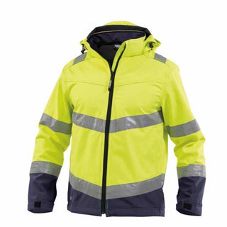 DASSY® MALAGA HIGH VISIBILITY SOFTSHELL JACKET