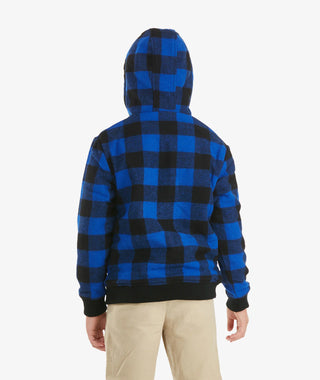 Kids' Crooked River Wool Hoodie