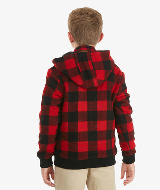 Kids' Crooked River Wool Hoodie