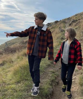 Kids' Crooked River Wool Hoodie