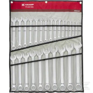 Combination spanners set, 26-pieces