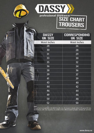 DASSY FLUX Work Trouser
