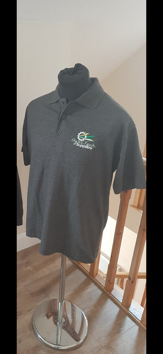 Charcoal AGRI-TECH Polo t-Shirt