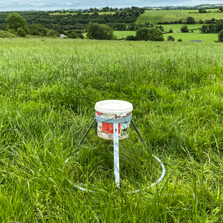 Mineral Lick Bucket Stand