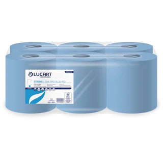 X5 BALES OF BLUE PAPER + FREE DISPENSER