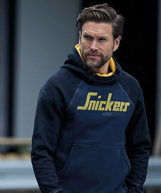 2889 SNICKERS LOGO HOODIE NAVY