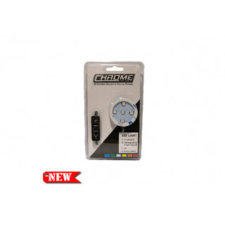 Chrome: LED Light Base